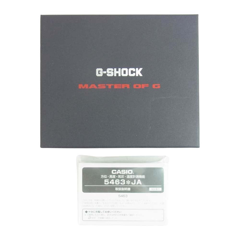 CASIO G-SHOCK カシオ ジーショック GWG-1000 GWG-1000 5463 MUDMASTER マッドマスター ウォッチ 腕時計 ブラック系【極上美品】【中古】