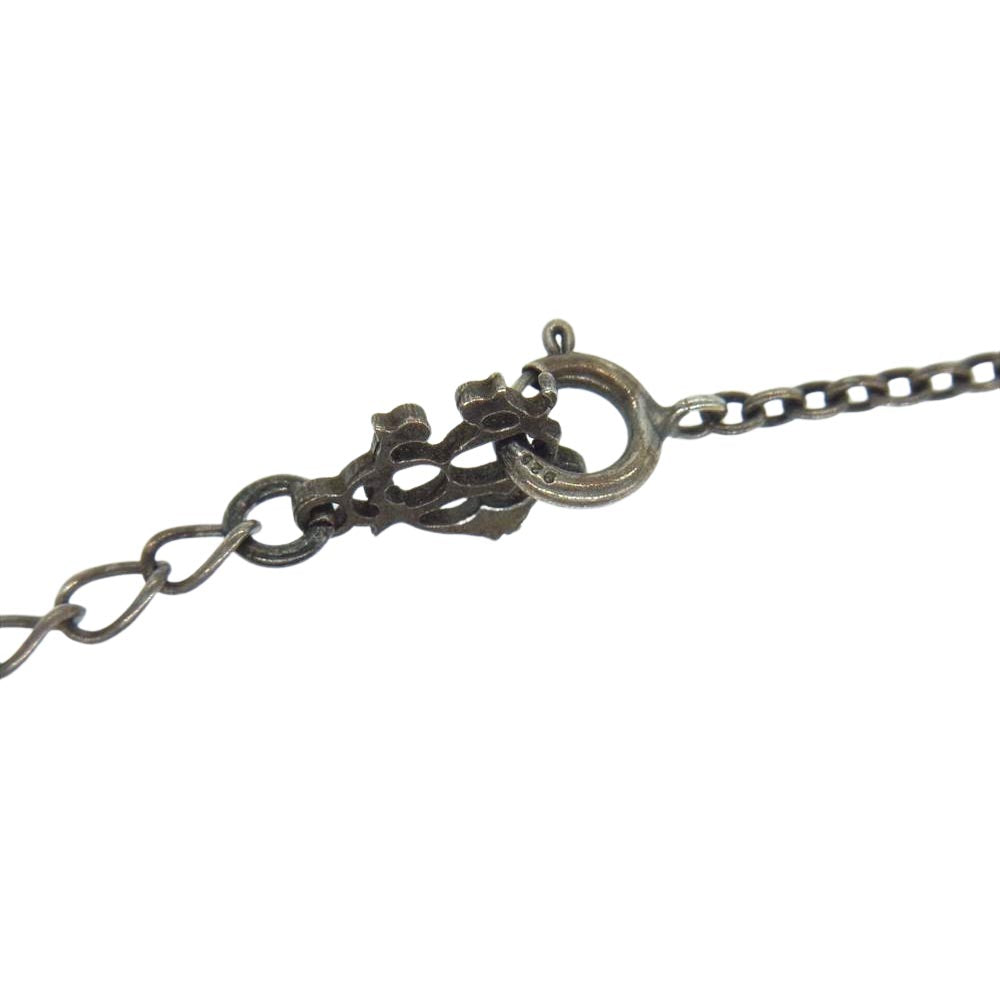 CRIMIE クライミー G&G STONE CROSS NECKLACE ストーン クロス ネックレス シルバー系【中古】