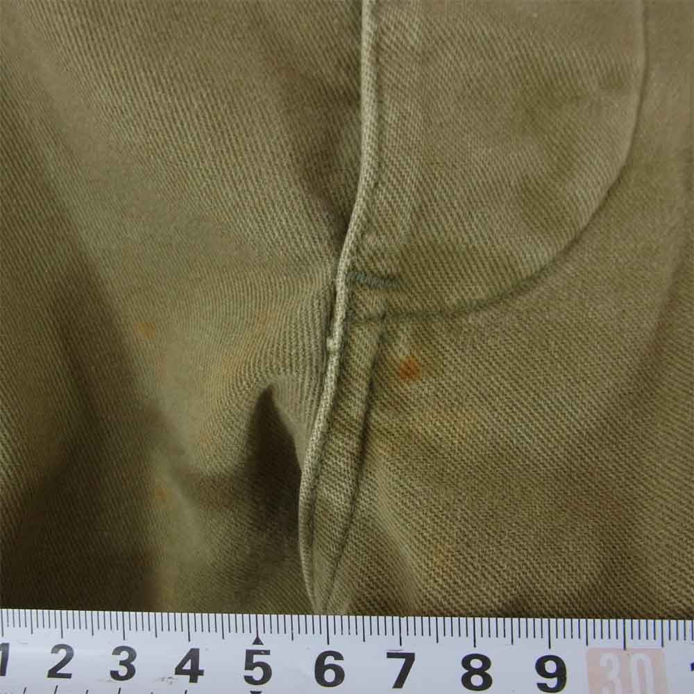 RRL ダブルアールエル 三ツ星黒タグ M-47 サンプリング 6ポケット ボタンフライ ユーティリティ ミリタリー カーゴ パンツ カーキ系 28/30【中古】