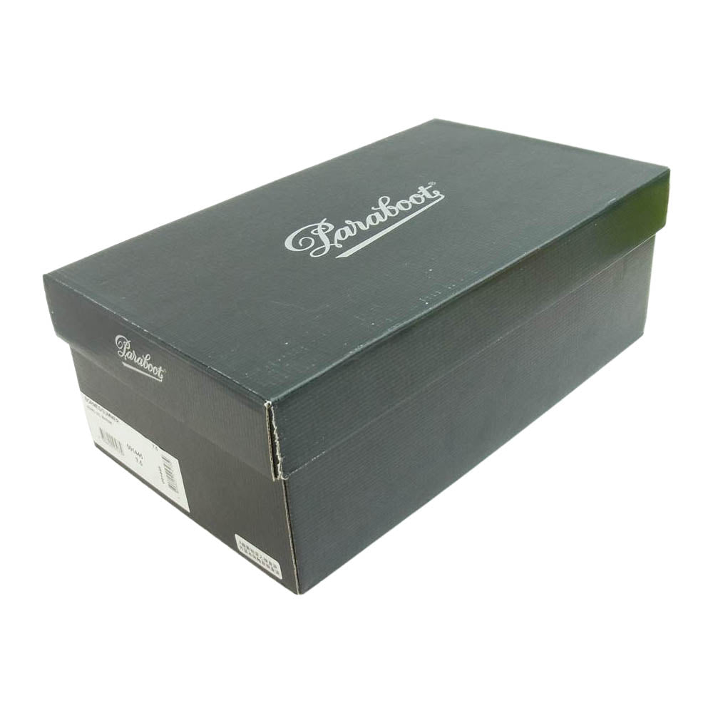 Paraboot パラブーツ 091445 BORMES SUMMER スエード スリッポン シューズ ブラック系 7.5【中古】