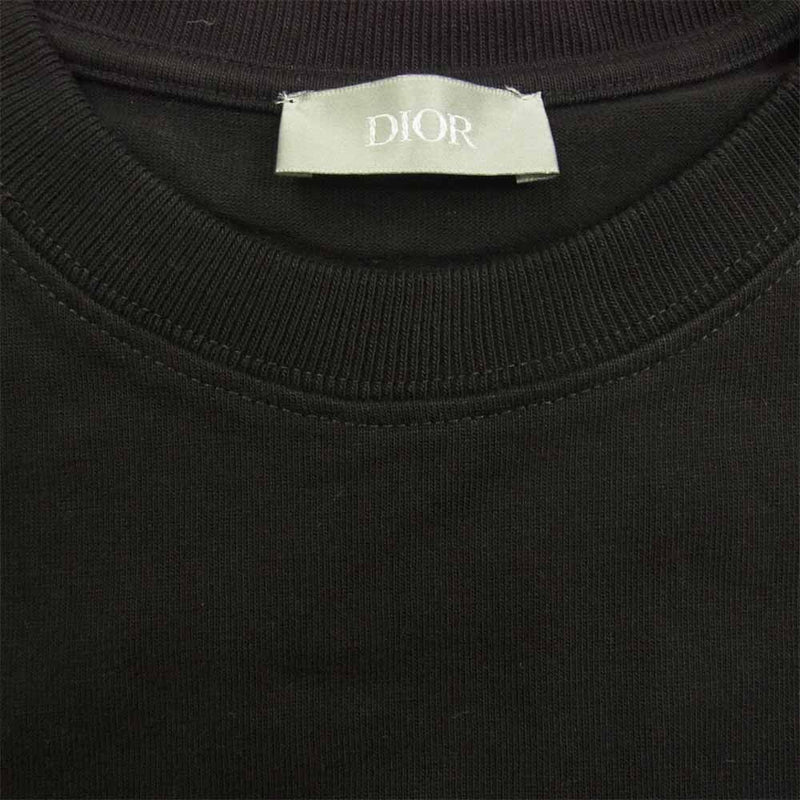 Dior ディオール 033J644A0554 Shawn Stussy ショーンステューシー BEE刺繍 Tシャツ ブラック系 M【中古】