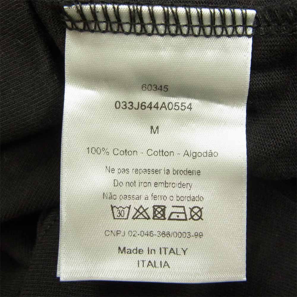 Dior ディオール 033J644A0554 Shawn Stussy ショーンステューシー BEE刺繍 Tシャツ ブラック系 M【中古】