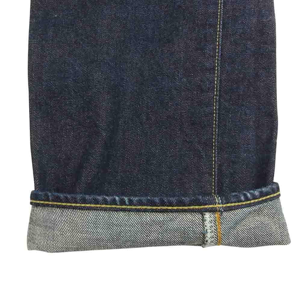 BONCOURA ボンクラ XX ボタンフライ デニム パンツ インディゴブルー系 30【美品】【中古】