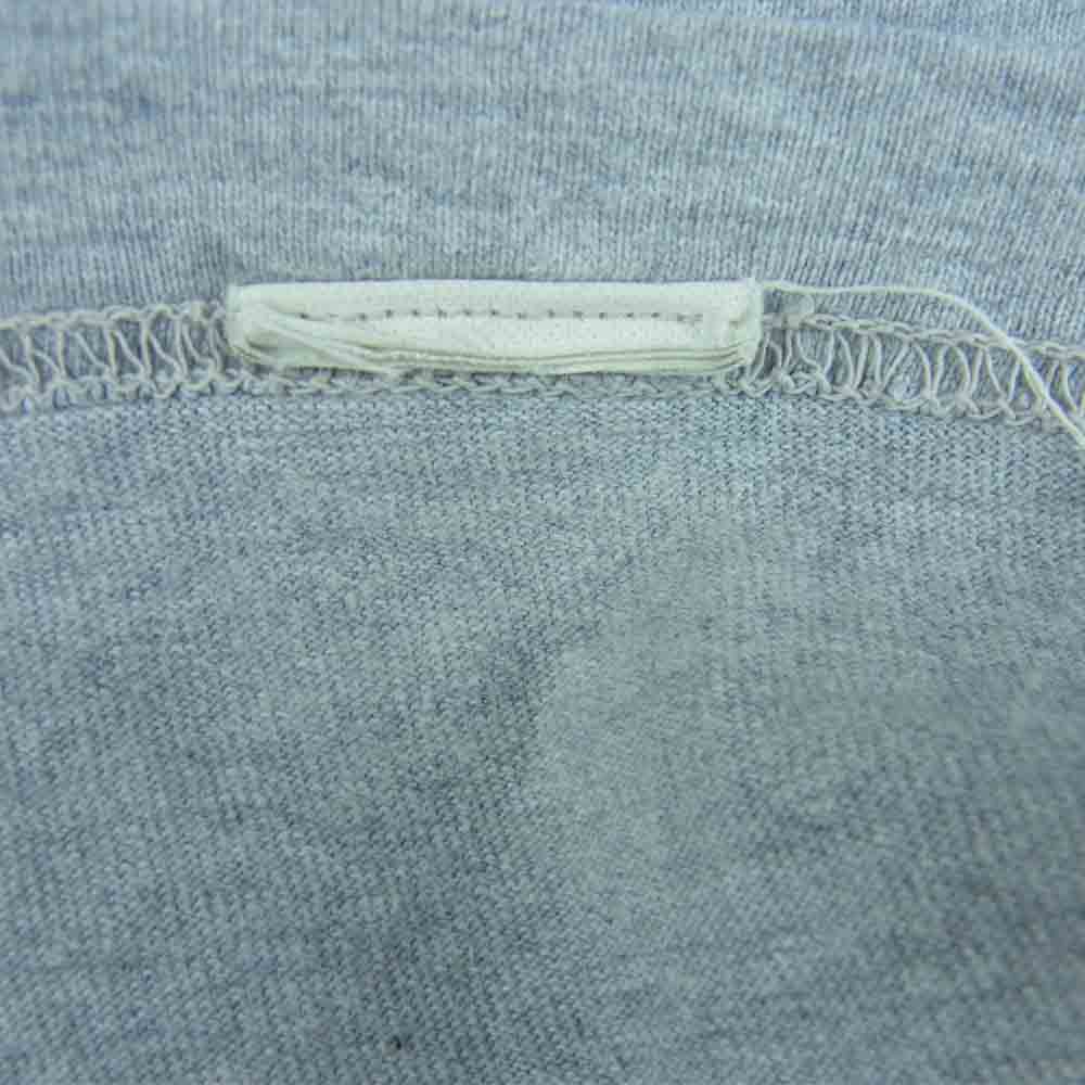 The REAL McCOY'S ザリアルマッコイズ SOLID TEE 半袖 Tシャツ グレー系 L【中古】