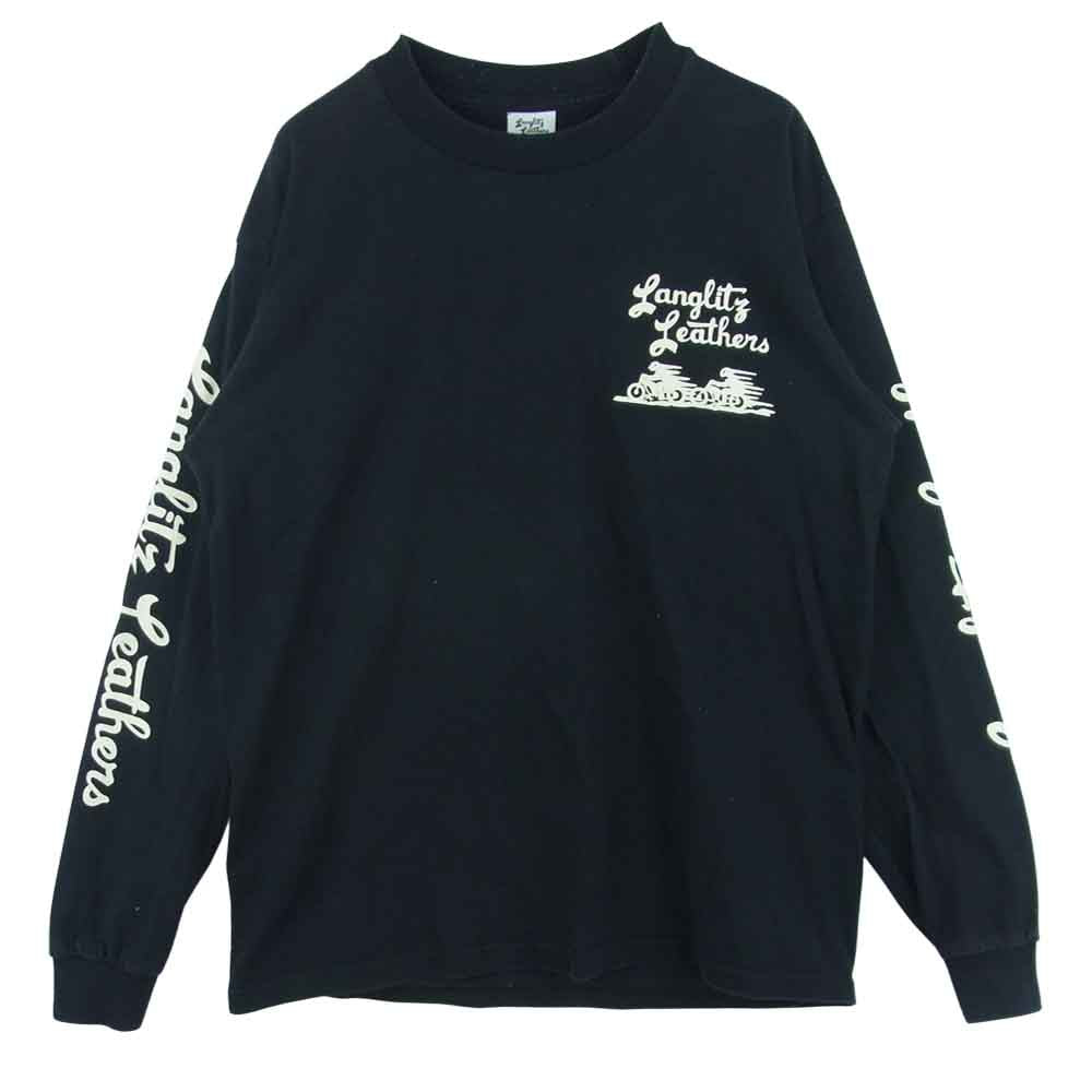 LANGLITZ LEATHERS ラングリッツレザーズ PRINT L/S TEE プリント 長袖 
