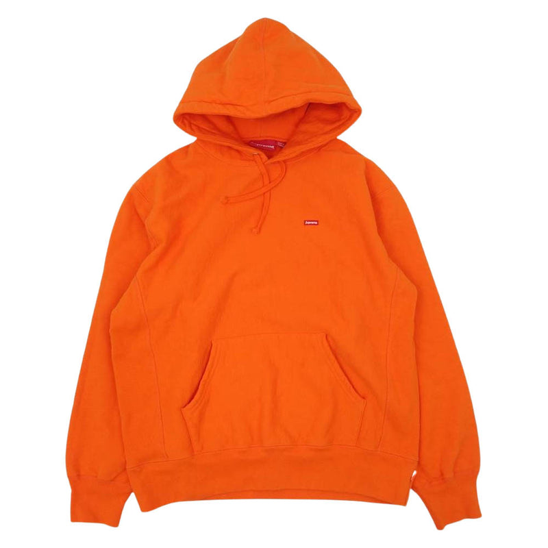Supreme シュプリーム Small Box Logo Hooded Sweatshirt Orange スモール ボックスロゴ パーカー  オレンジ系【中古】
