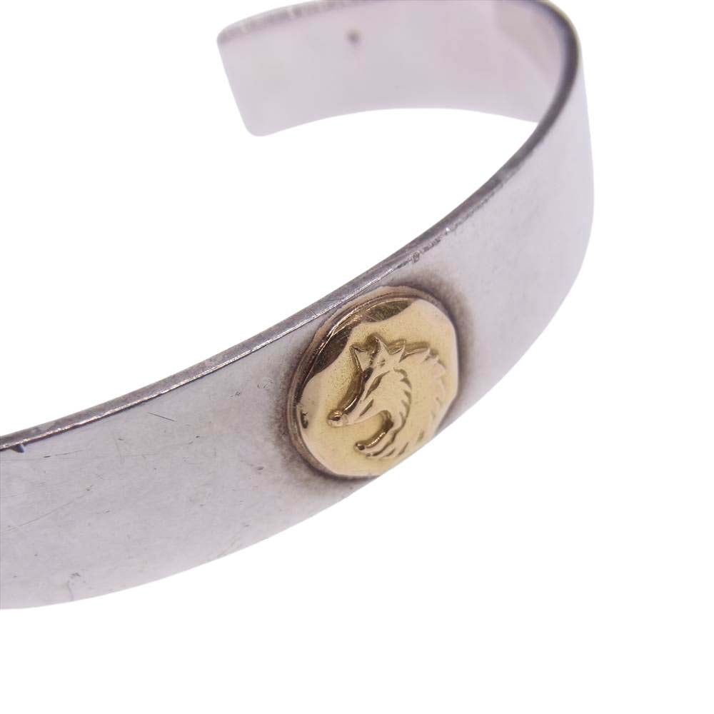 タディアンドキング 平打ち バングル GP ウルフ【中古】