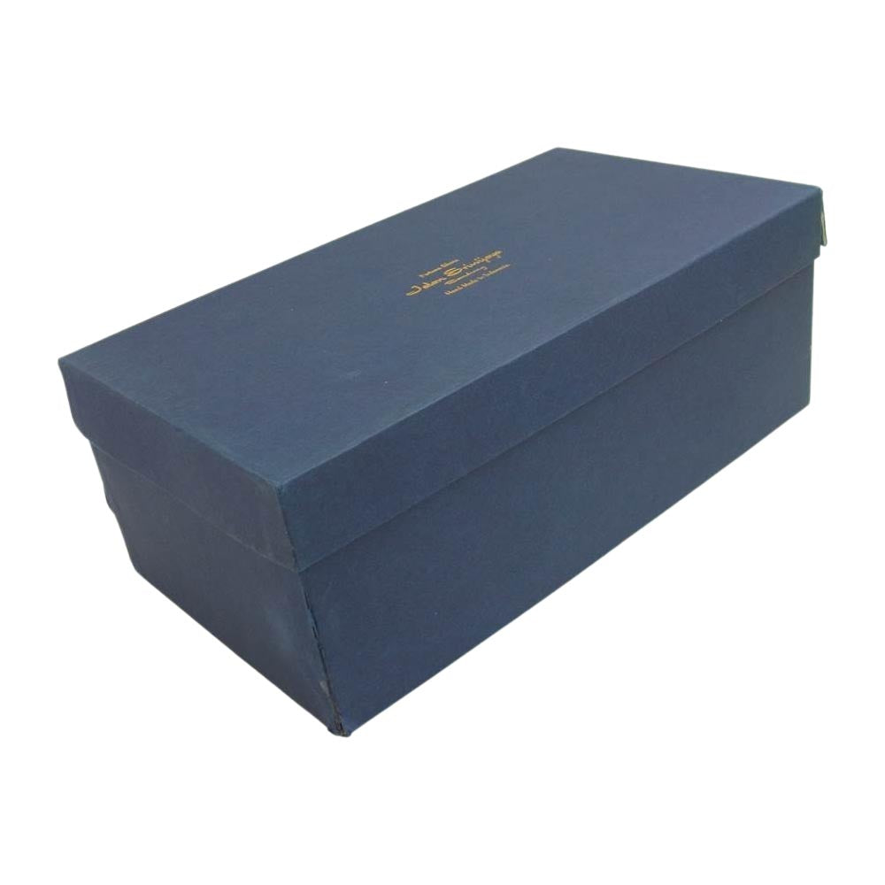JALAN SRIWIJAYA ジャランスリウァヤ 98655 EDWARD CALF レザーソール ストレートチップ シューズ UK8 ブラック系 8【極上美品】【中古】