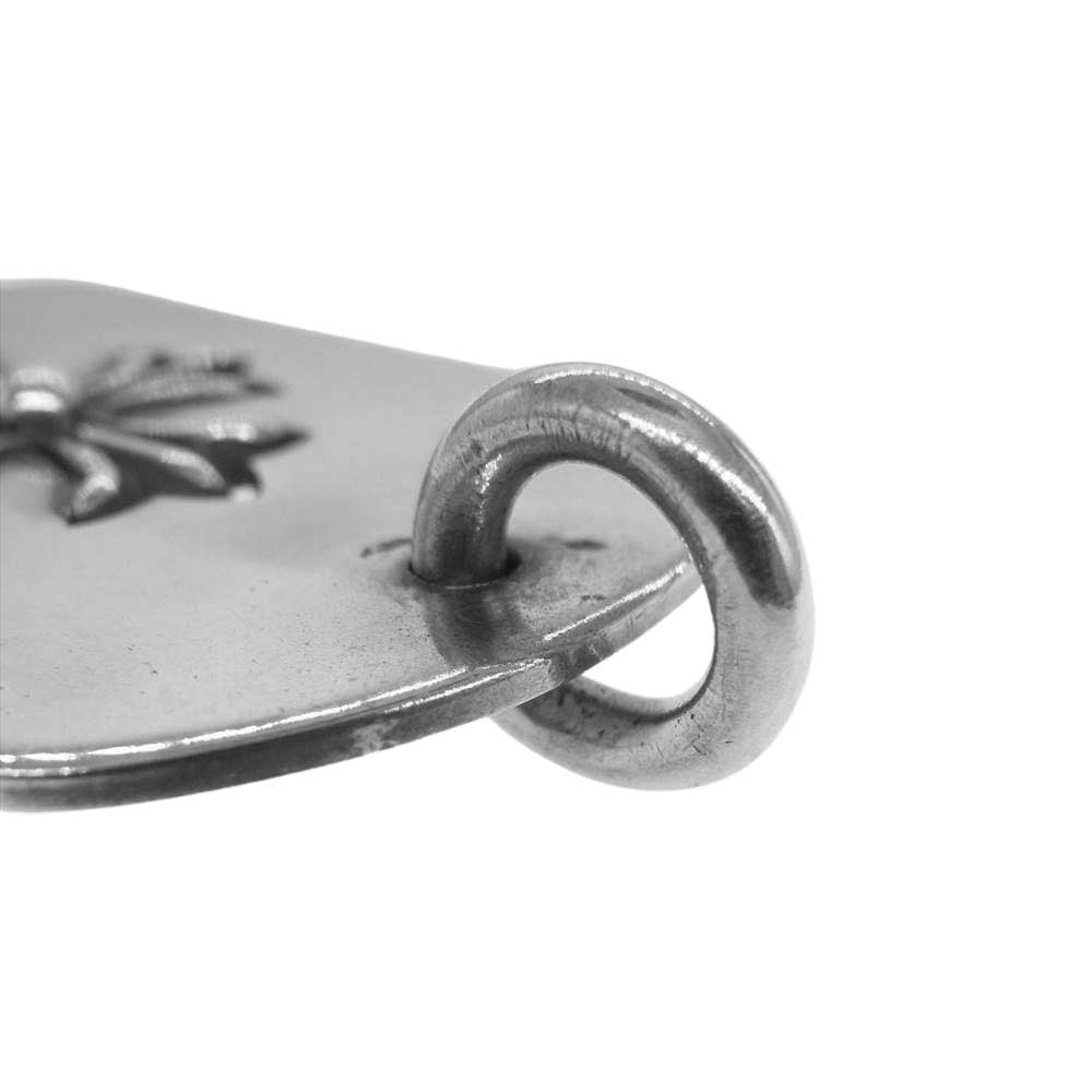 CHROME HEARTS クロムハーツ(原本無) DOGTAG LRG TNY CRS タイニー クロス ラージ ドッグタグ シルバー系【中古】