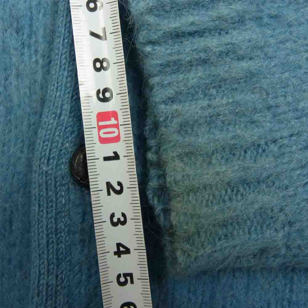 SARBY ビンテージ USA製 50s 60s モヘア ウール カーディガン グリーン系 M【中古】