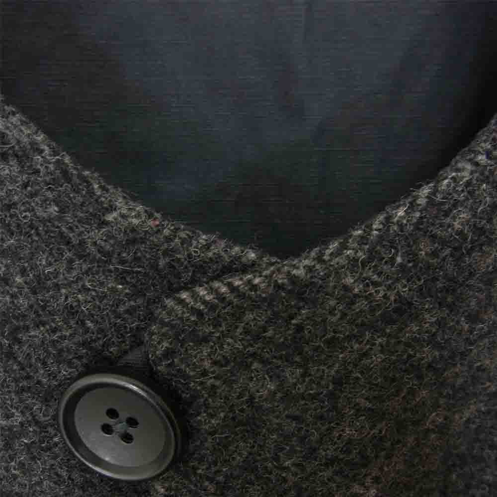Engineered Garments エンジニアードガーメンツ Over Vest コットンリネン ウール リバーシブル オーバー ベスト グレー系 S【中古】
