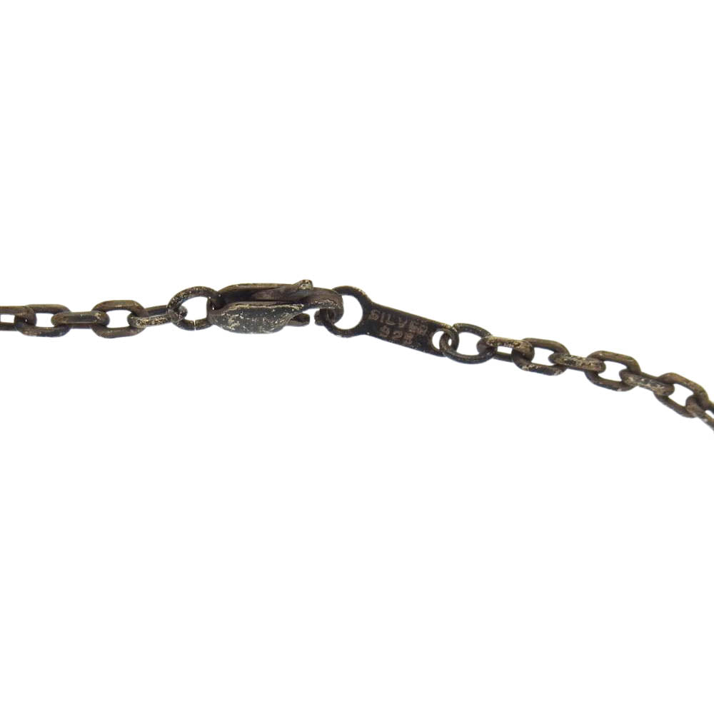 ラッキージョン スター オーバーレイ ネックレス M シルバー系【中古】