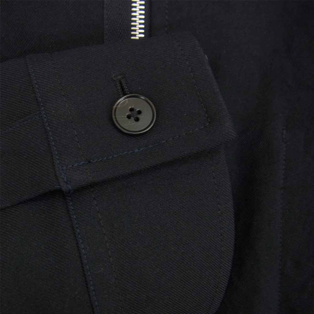 JIL SANDER ジルサンダー 20AW JSMR420833 国内正規品 Lightweight technical jacket ライトウェイト テクニカル 中綿 シャツ ジャケット ブラック系 50【中古】