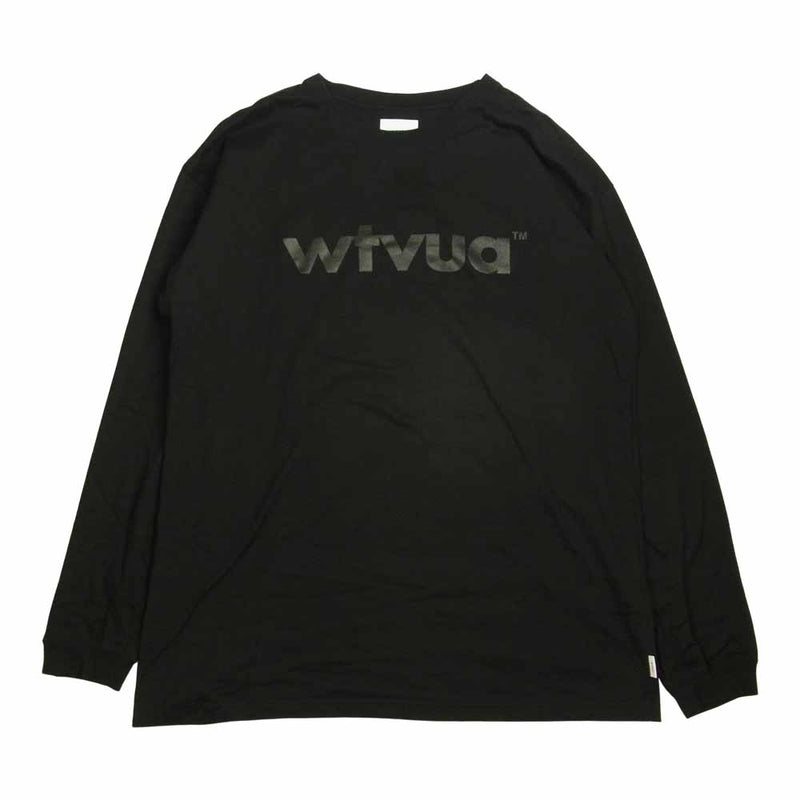 Tシャツ/カットソー(七分/長袖)WTAPS 21aw VIBES SCREEN L/S TEE BLACK M