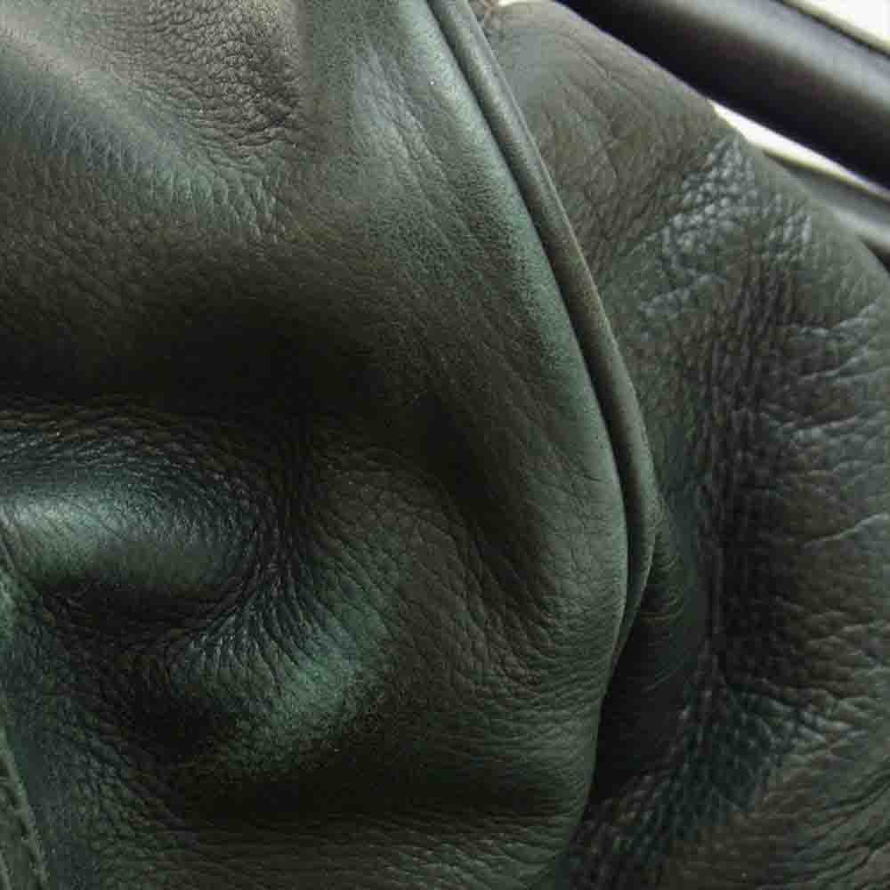 CHROME HEARTS クロムハーツ(原本無) ウィークエンダー BSフレア レザー ボストン ブラック系【中古】