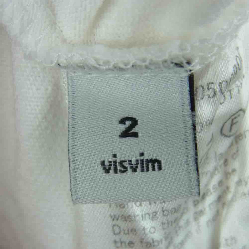 VISVIM ビズビム 16SS 0116105009009 SUBLIG CREW 3-PACK SS クルー パック 半袖 Tシャツ ホワイト系 2【中古】