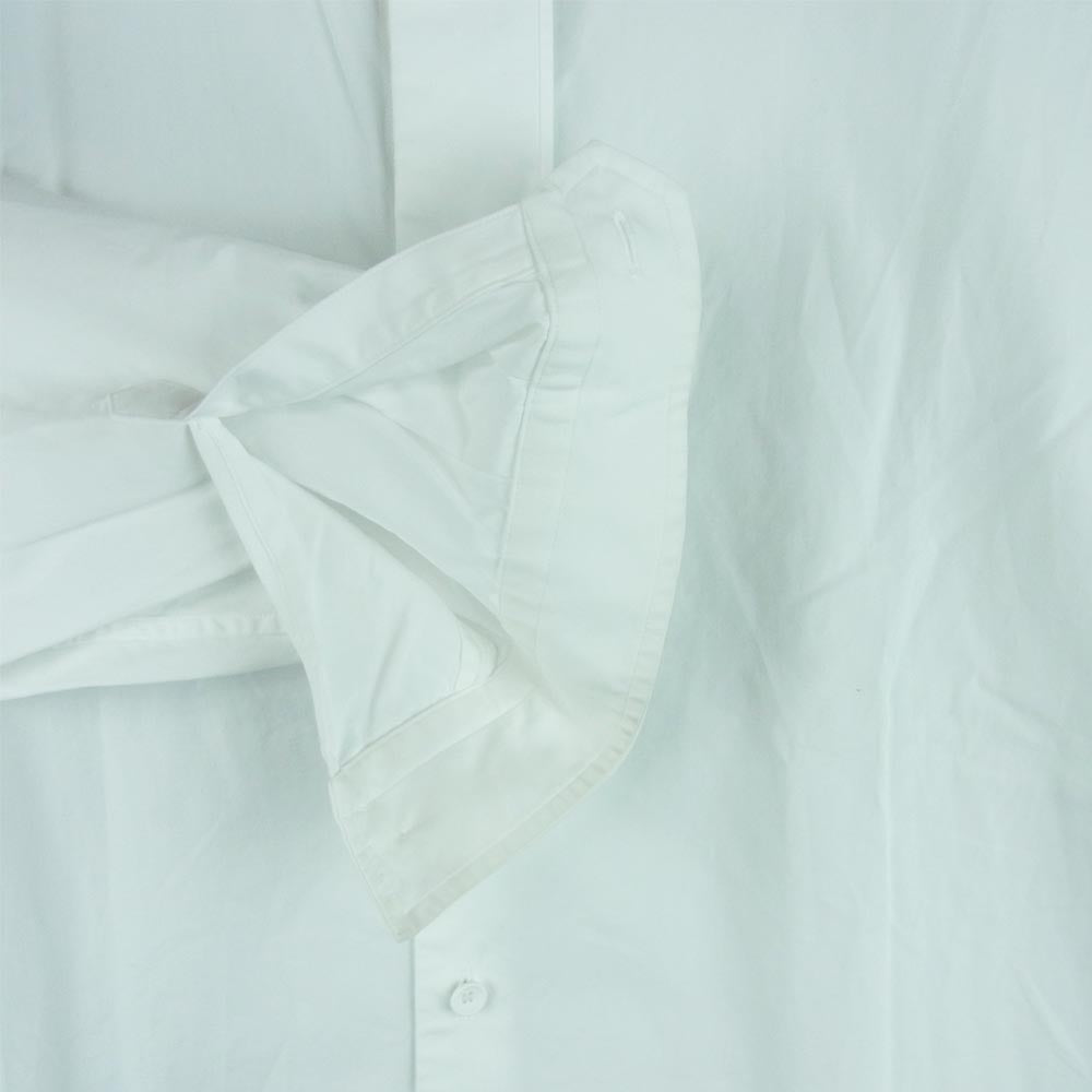 THE RERACS ザリラクス 20SS-REBL-201 BAND COLLAR PLACKET SHIRTS バンドカラー 長袖 シャツ ホワイト系 48【中古】