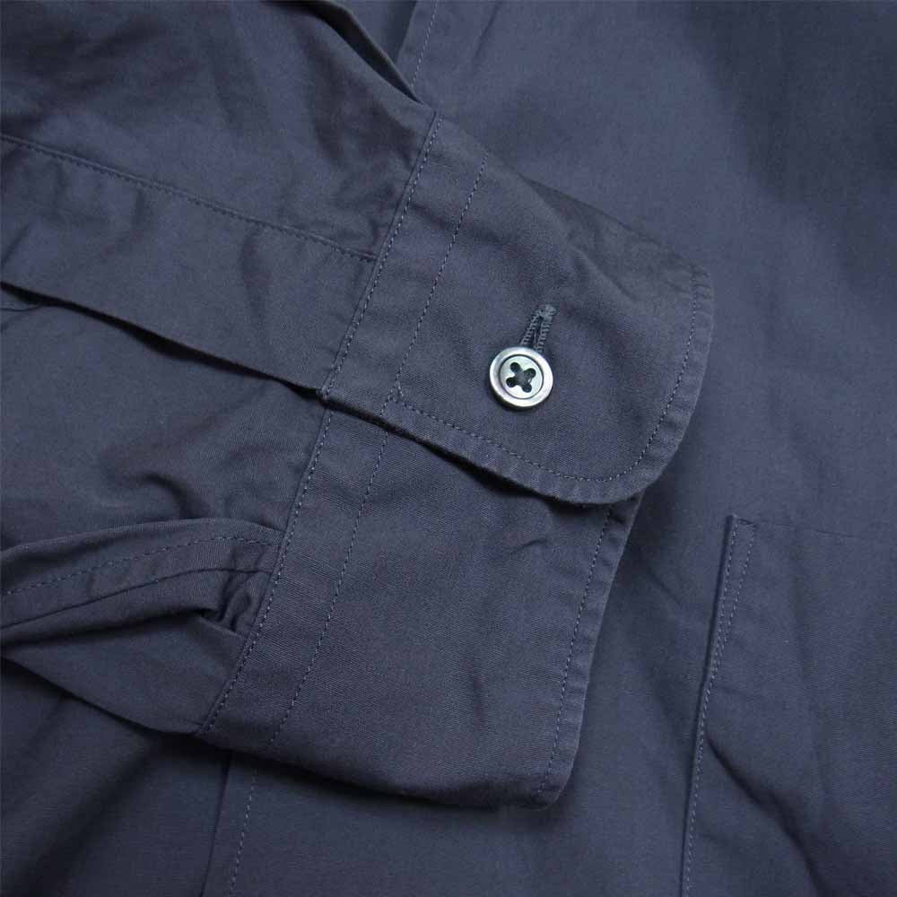 GRAPHPAPER グラフペーパー 21SS GM212-50227 THOMAS MASON for GP Oversized Regular Collar Shirt トーマスメイソン オーバーサイズ シャツ チャコール系 F【中古】