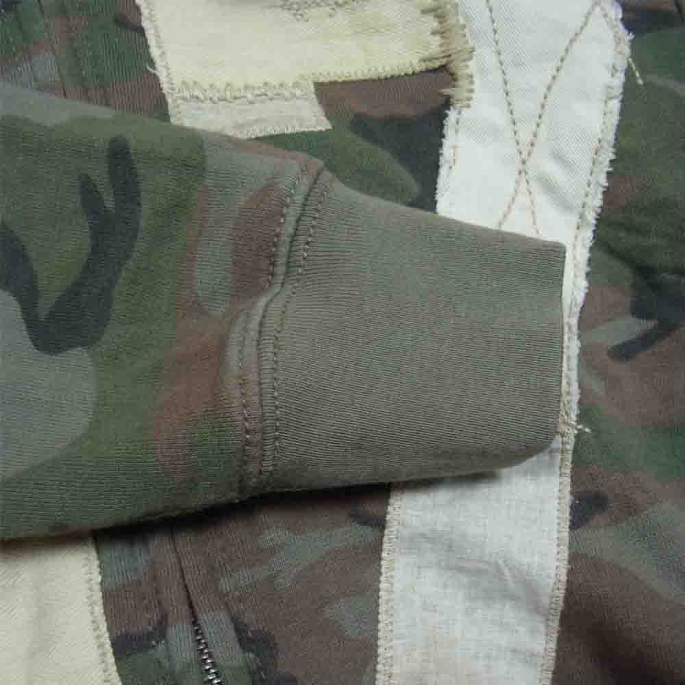 RALPH LAUREN ラルフローレン 国内正規品 DENIM & SUPPLY デニム アンド サプライ カモ柄 迷彩 パーカー カーキ系 S【中古】