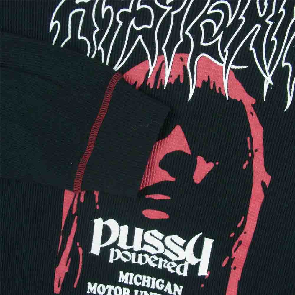 HYSTERIC GLAMOUR ヒステリックグラマー 20AW 01211CS02 PENTAGRAM ペンタグラム サーマル 長袖 カットソー レディース ブラック系 FREE【中古】