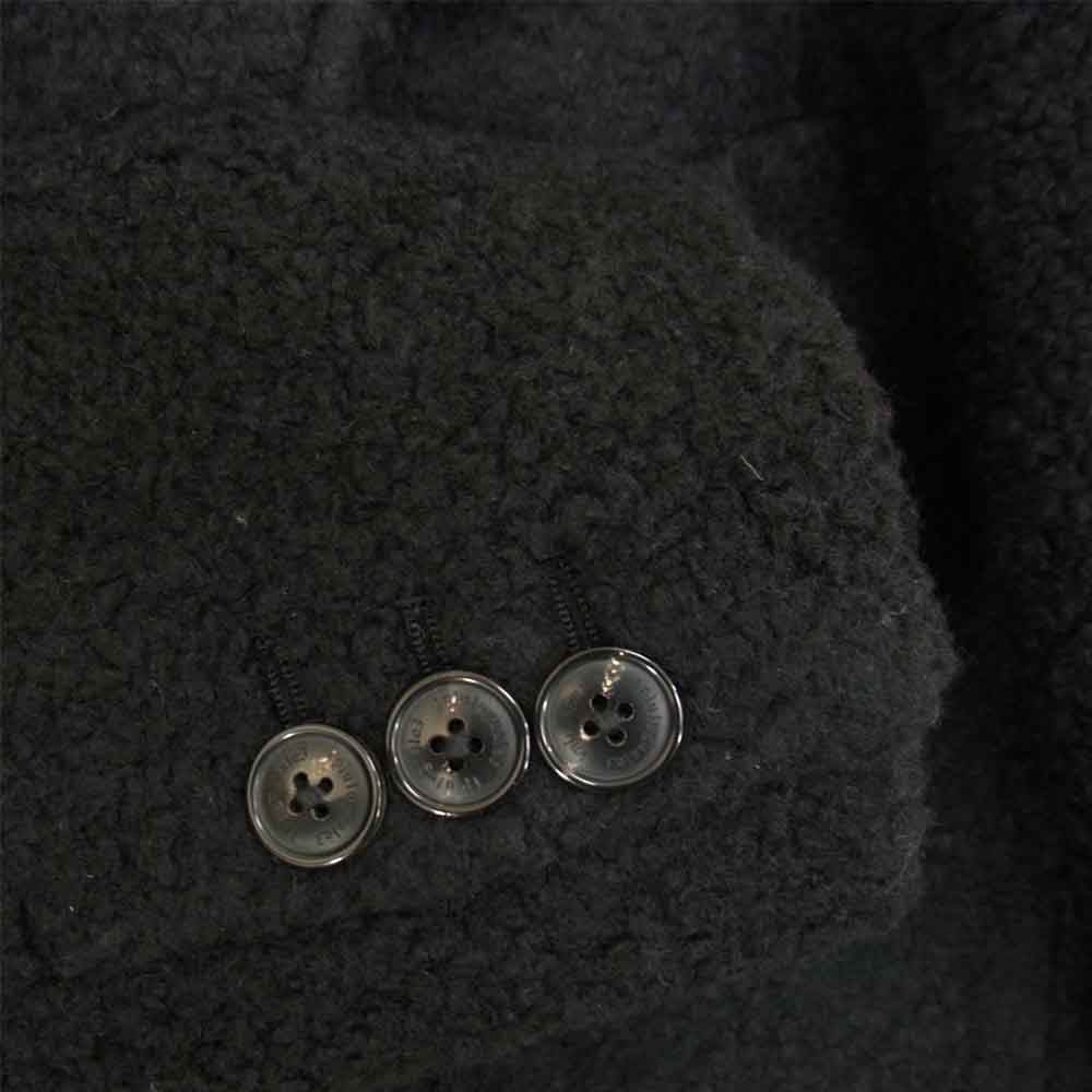1piu1uguale3 ウノピュウノウグァーレトレ MRC132 WSL005 CHESTER COAT チェスター コート ブラック系 III【極上美品】【中古】