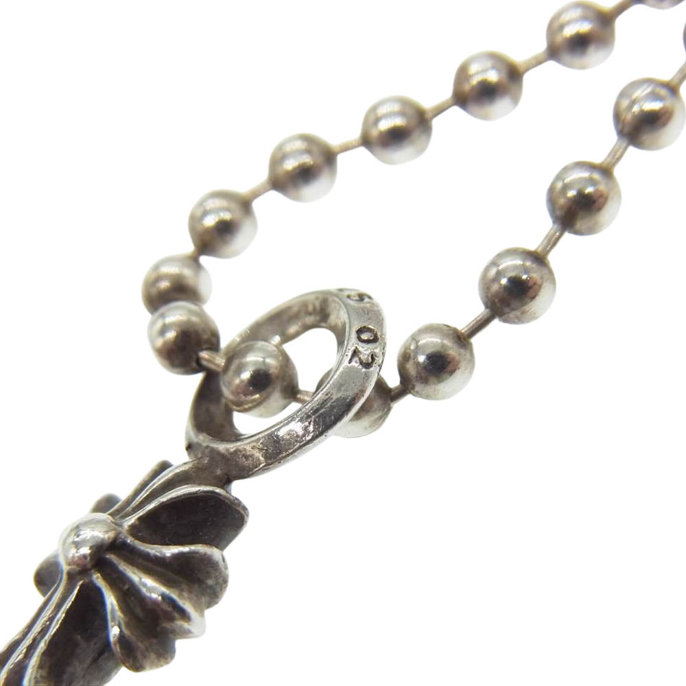 CHROME HEARTS クロムハーツ(原本無) CHクロス スタック チャーム シルバー系【中古】