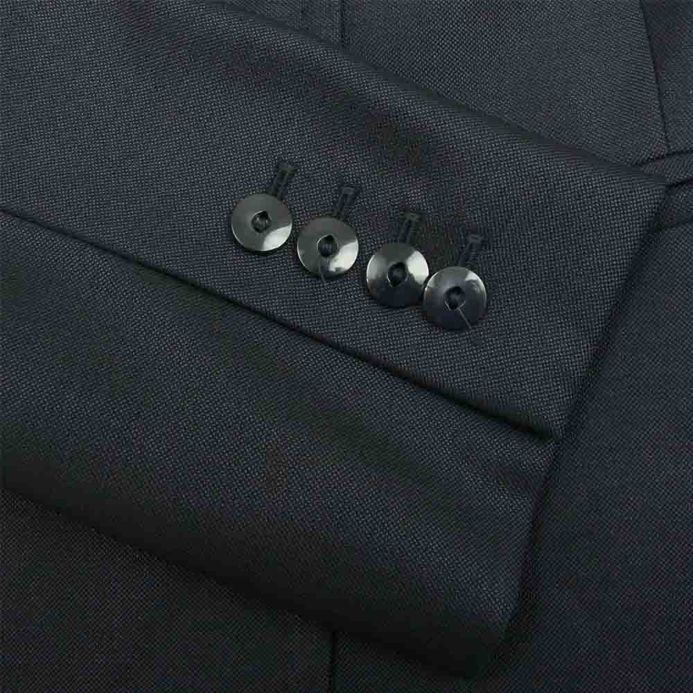 MAX MARA マックスマーラ 国内正規品 白タグ イタリア製 シルク混ウール テーラード ジャケット ネイビー系 38【中古】