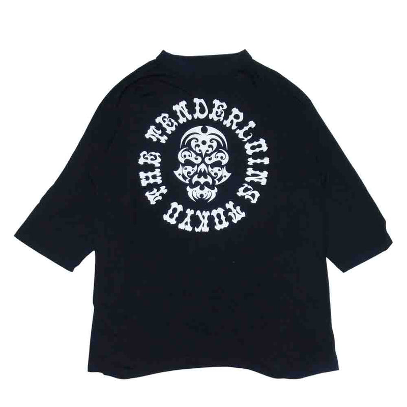 TENDERLOIN テンダーロイン Ｔシャツ TEE B.S D.I.Y.T ボルネオ スカル Tシャツ ブラック ブラック系