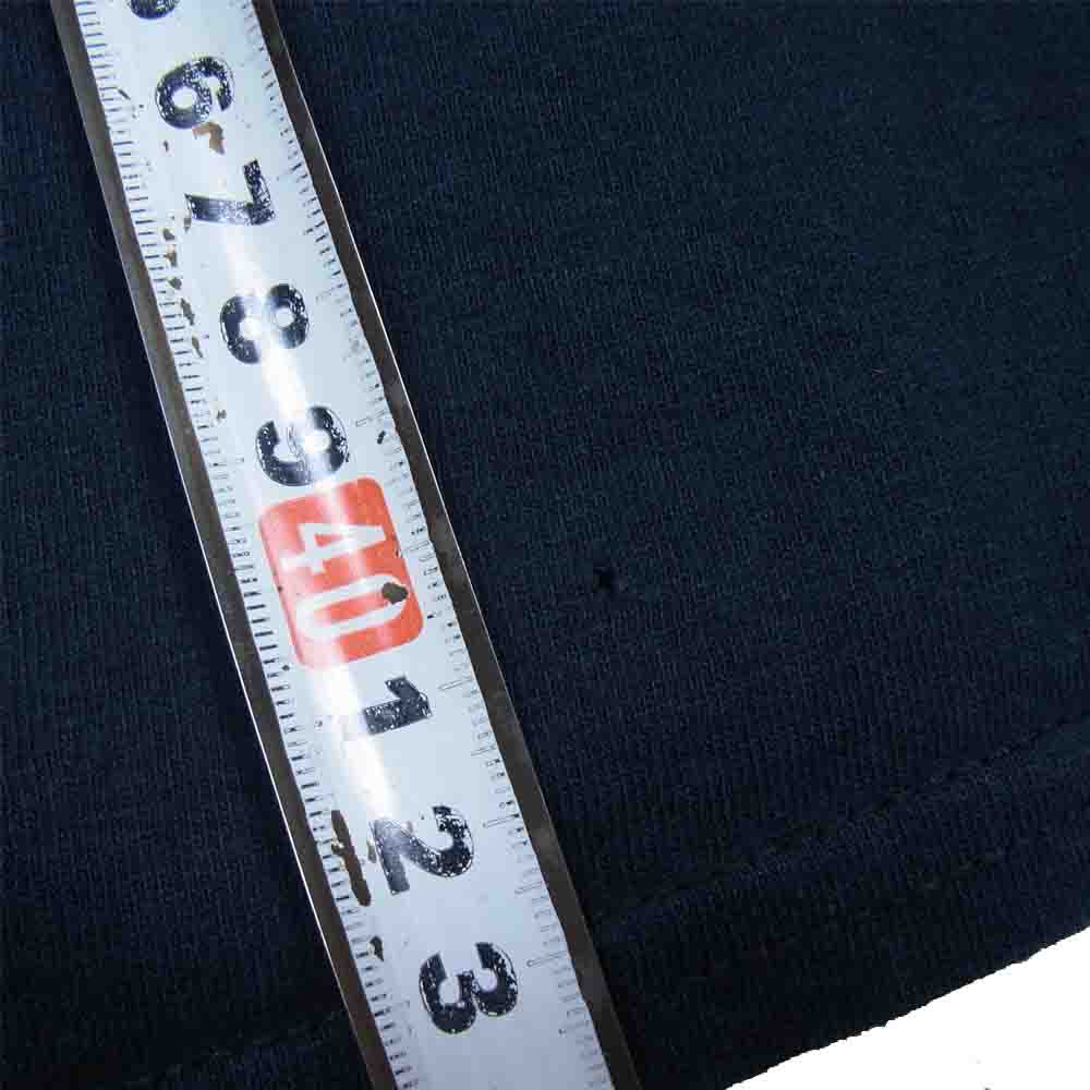 TENDERLOIN テンダーロイン T-TEE L/S LHS スカル プリント 長袖Tシャツ ネイビー系 XL【中古】