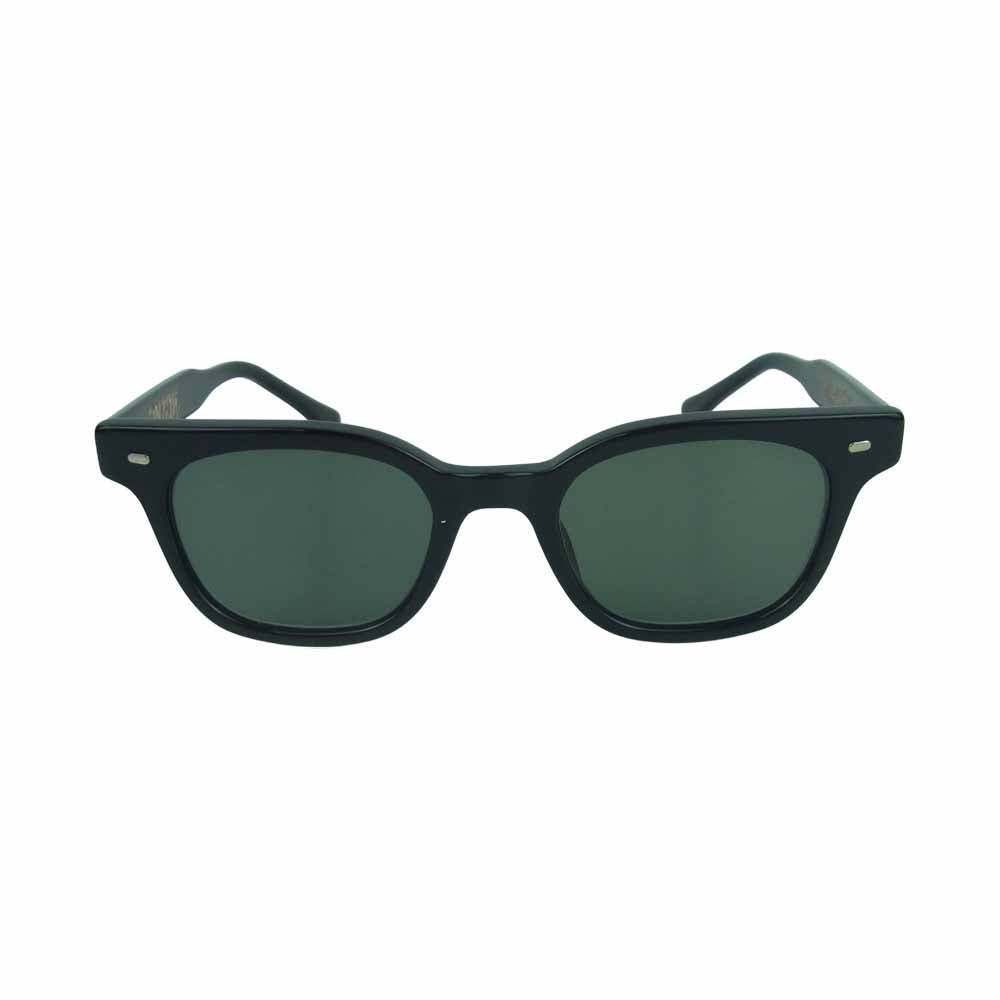 【未使用】エムアンドエム マシス M&M MASSES サングラス SHANK黒 MASSES マシス × m&m エムアンドエム SUNGLASSES SHANK シャンク 度