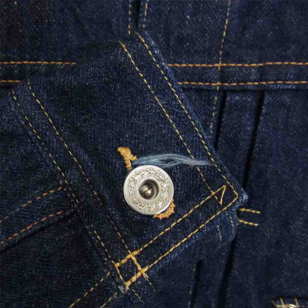 WAREHOUSE ウエアハウス COWBOY JACKET 大戦モデル 2010 カウボーイ インディゴブルー系 40【中古】