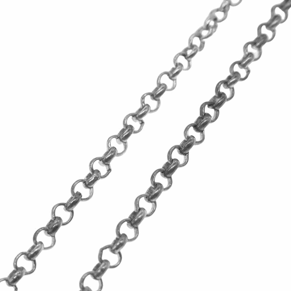 CHROME HEARTS クロムハーツ(原本無) NECKCHAIN R18 ロールチェーン 18 inch インチ シルバー系【中古】