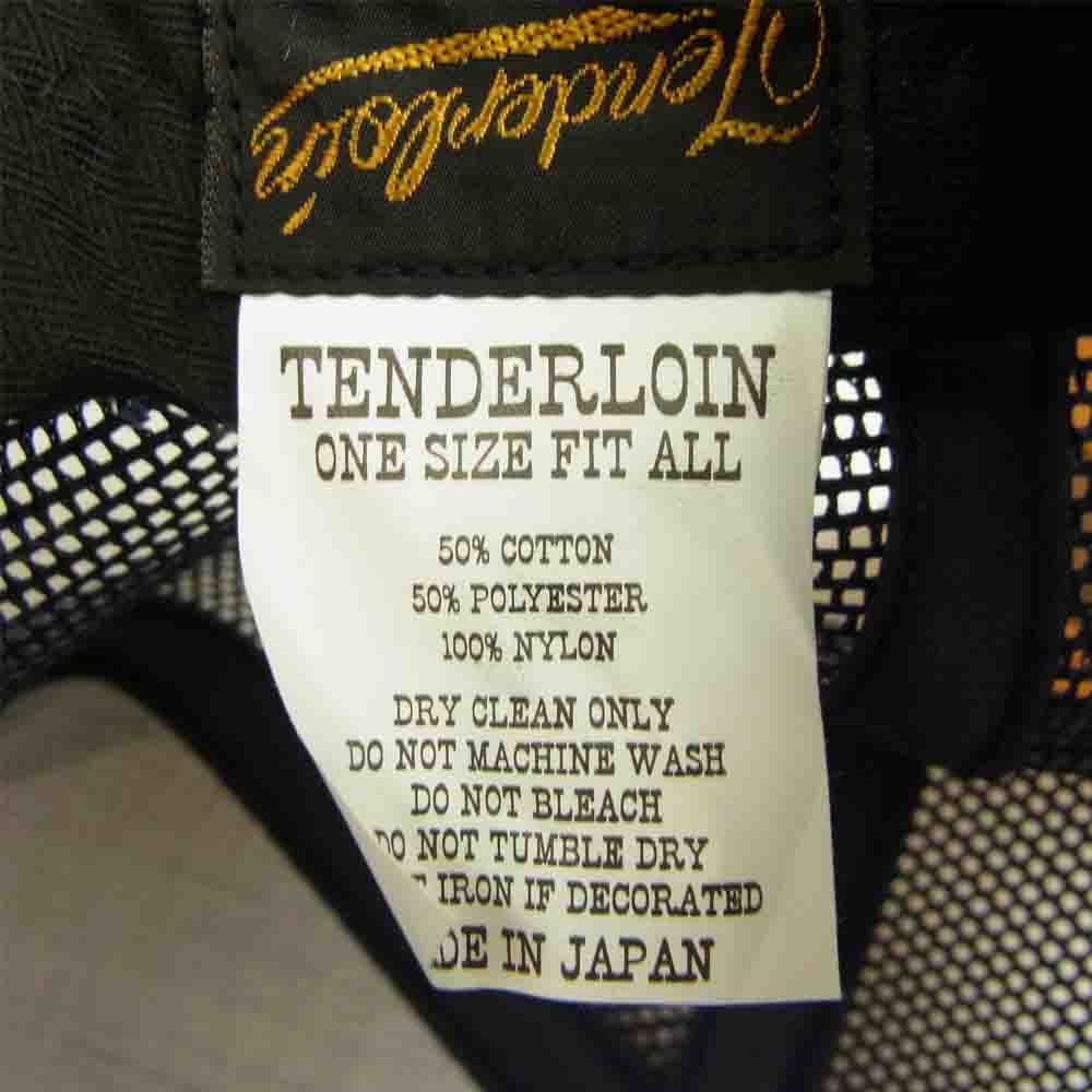 TENDERLOIN テンダーロイン TRUCKER CAP MESH メッシュ トラッカー キャップ ネイビー系【中古】