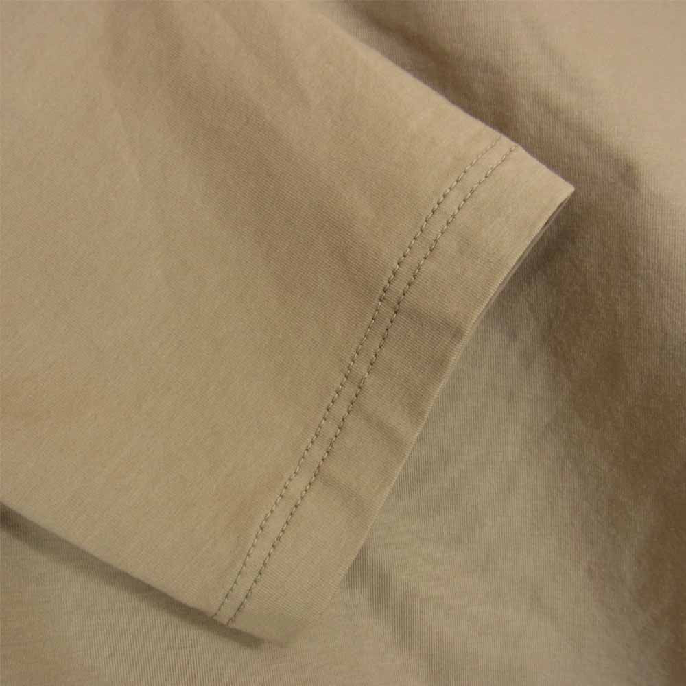 ルメール blm-51190-b ストレッチ ハイネック カットソー ベージュ系 M【美品】【中古】