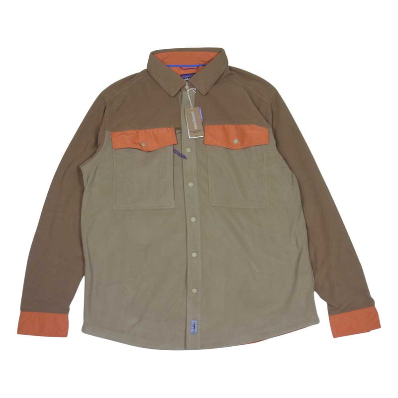 patagonia パタゴニア 21AW 52225 Long-sleeve Early Rise Snap Shirts ロングスリーブ アーリー  ライズ スナップ シャツ フリー ジャケット MOJAVE KHAKI M【新古品】【未使用】【中古】