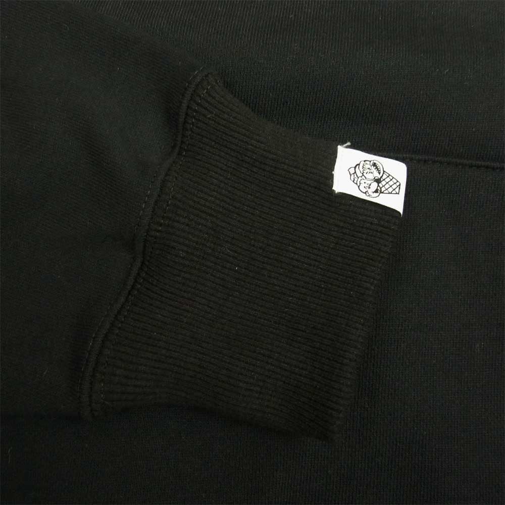 WIND AND SEA ウィンダンシー ICJP215SK005 ICECREAM COTTON HOODIE アイスクリーム コラボ プリント パーカー BLACK M ブラック系 M【新古品】【未使用】【中古】