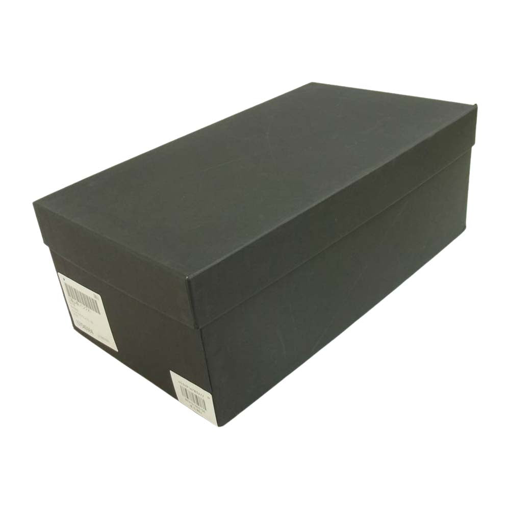 三陽山長 長六郎 スエード チャッカ ブーツ レザーシューズ ブラウン系 8.5【新古品】【未使用】【中古】