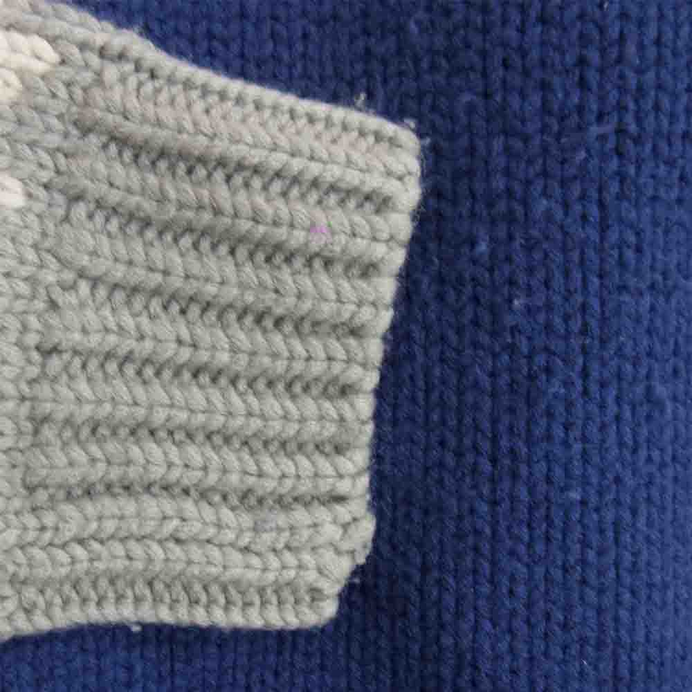 STANDARD CALIFORNIA スタンダードカリフォルニア NORDIC SWEATER ノルディック セーター ブルー系 L【中古】
