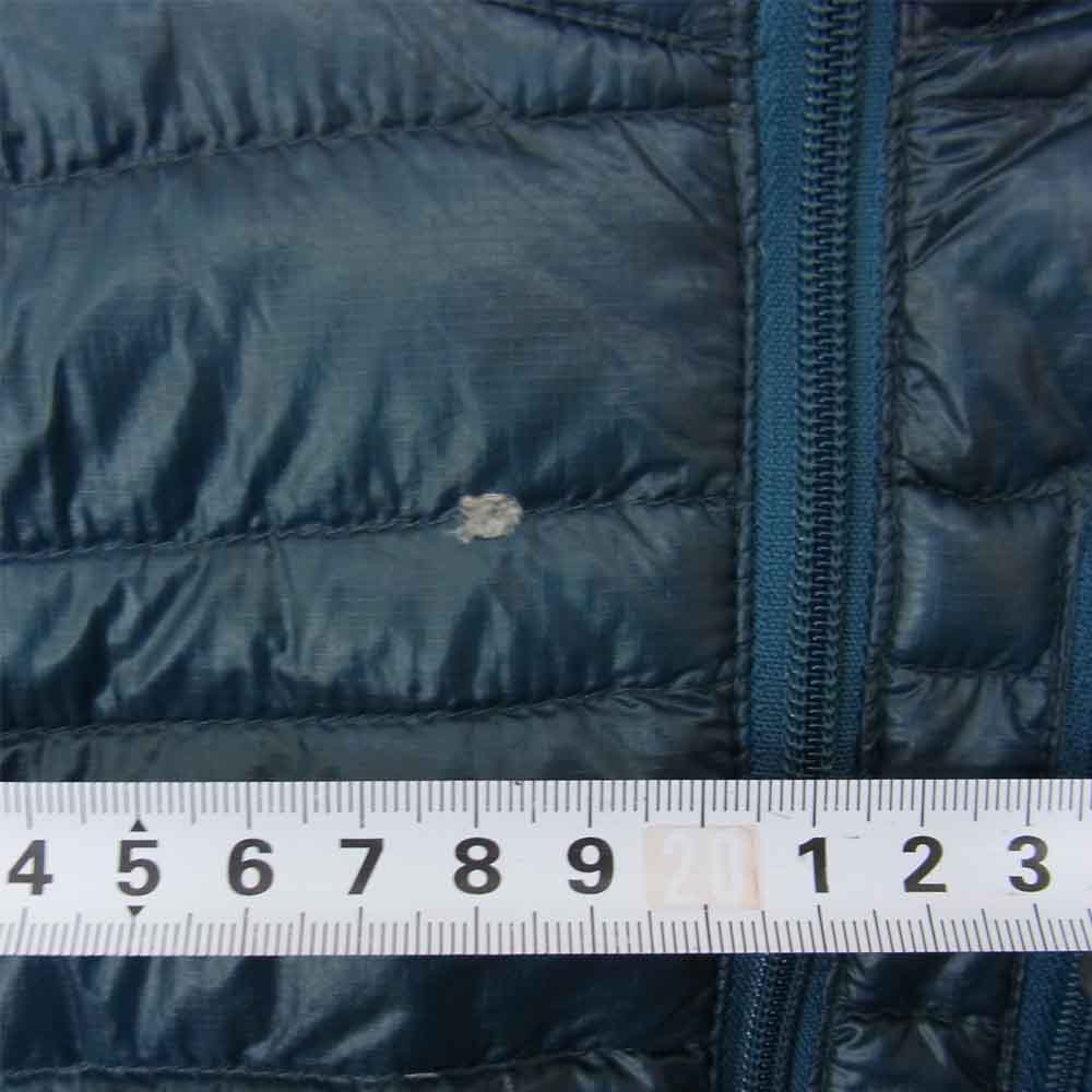 patagonia パタゴニア 12SS 84765 12年製 ULTRALIGHT DOWN HOODY ウルトラライト ダウン フーディー ジャケット グリーン系 M【中古】