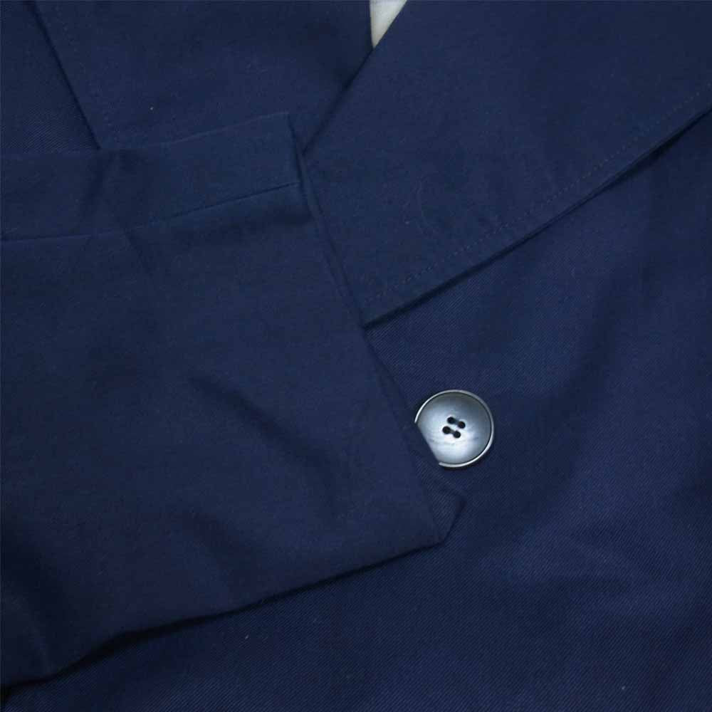BURBERRY バーバリー 60s 70s 英国製 裏地ノバチェック トレンチ コート ネイビー系 表記無し【中古】