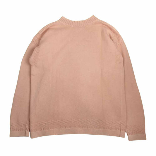Ron Herman ロンハーマン コットン ガンジー ニット セーター ピンク系 S【中古】