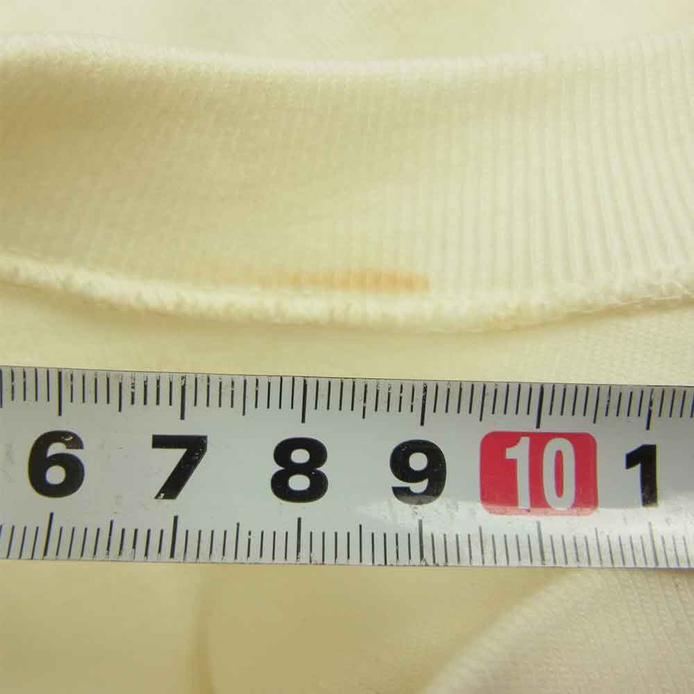 AURALEE オーラリー 15SS AL5STS004-SUP IENA イエナ 別注 STAND UP TEE スタンドアップ 半袖 Tシャツ ホワイト系【中古】