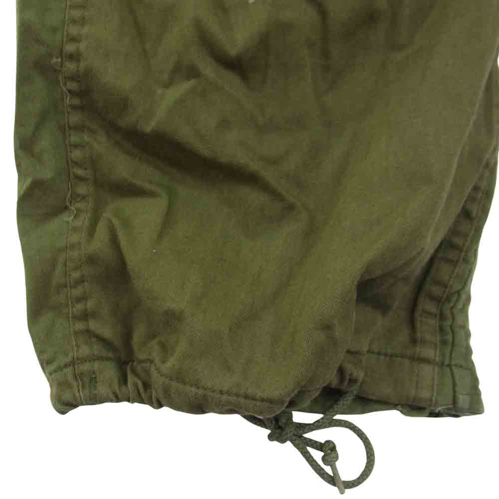 アメリカ軍 SUIT(PANT) CHEMICAL PROTECTIVE ケミカル プロテクティブ 対化学兵器用 パンツ カーキ系 S【中古】