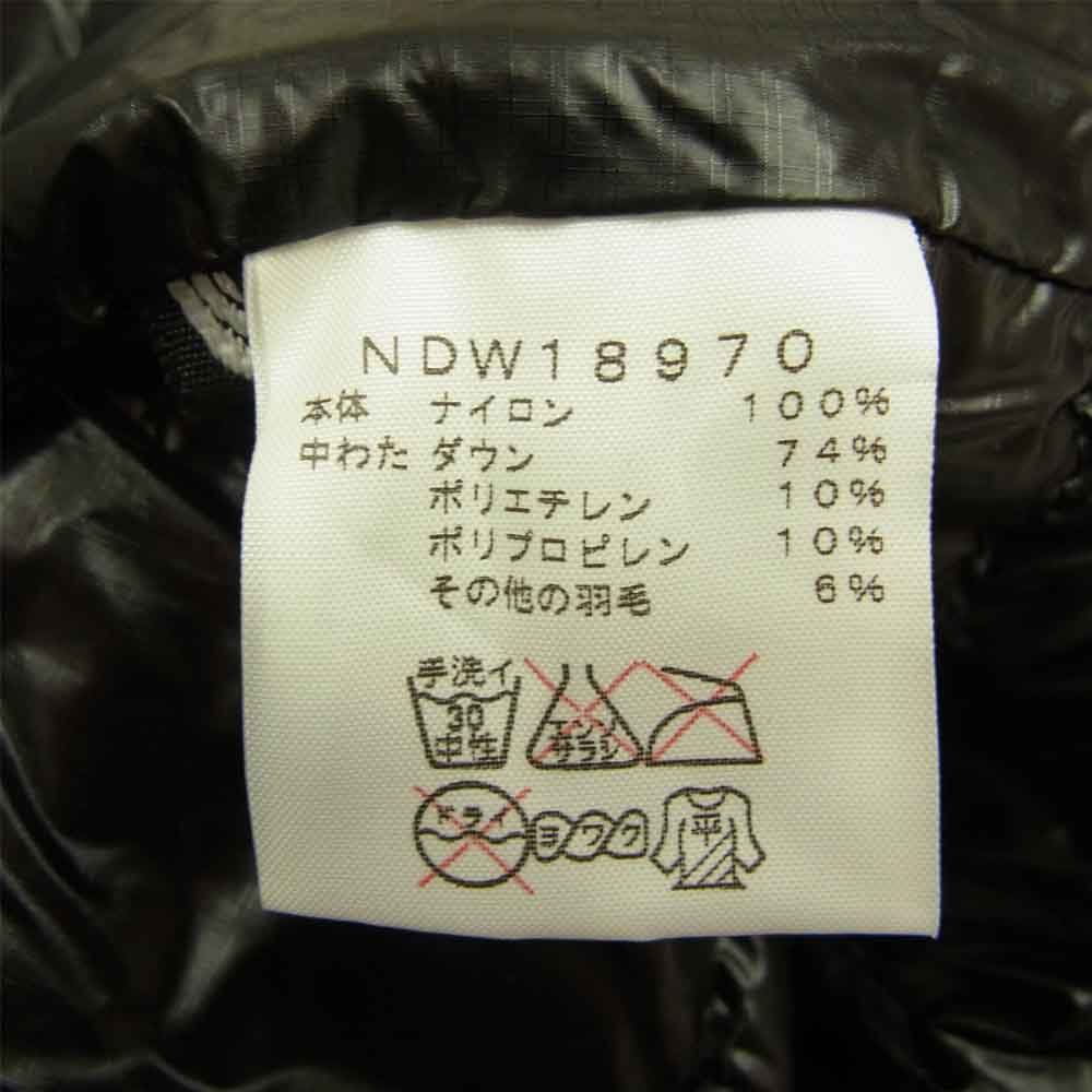 THE NORTH FACE ノースフェイス NDW18970 Light Heat Vest ライト ヒート ベスト SUMMIT SERIES サミット シリーズ ブラック系 M【中古】