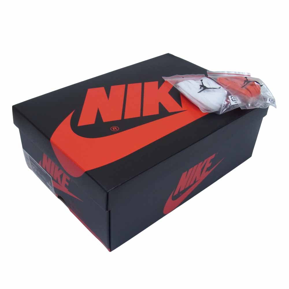 NIKE ナイキ CZ0775-801 AIR JORDAN 1 LOW OG AJ1 エアジョーダン ローカット スニーカー オレンジ系 US10.5【美品】【中古】