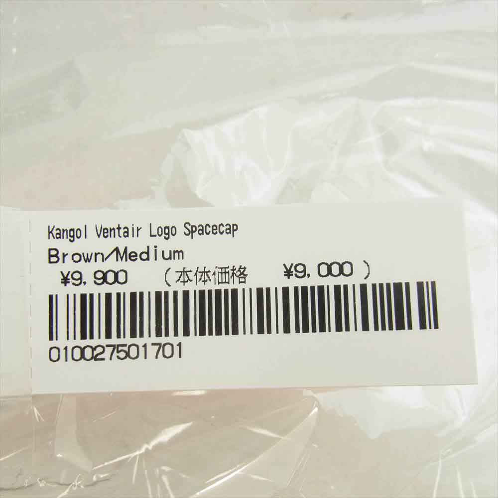 Supreme シュプリーム Kangol Bermuda Spacecap カンゴル バルミューダ スペース メッシュ キャップ ブラウン系 57cm【新古品】【未使用】【中古】