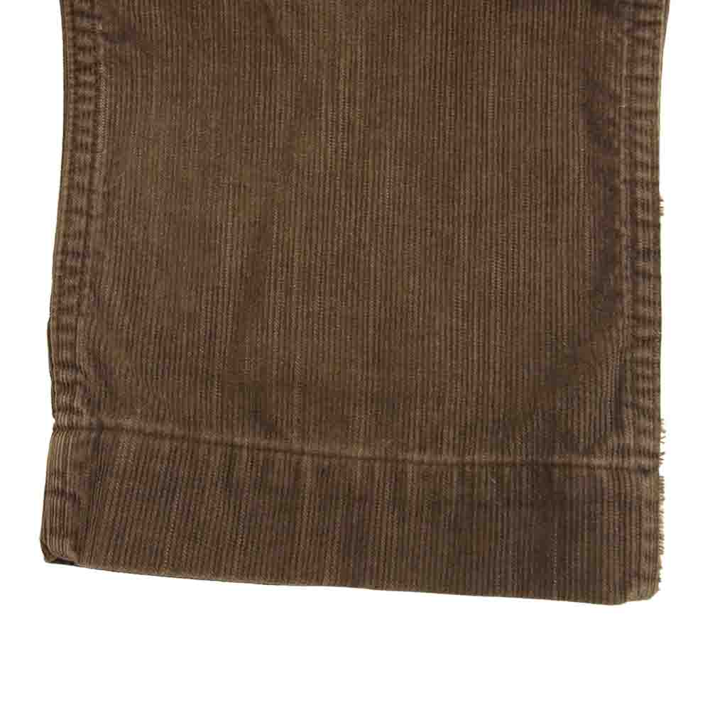 VISVIM ビズビム 13AW SLIM CHINO SLUB CORDUROY スリム チノ パンツ コーデュロイ パンツ ブラウン系 2【中古】