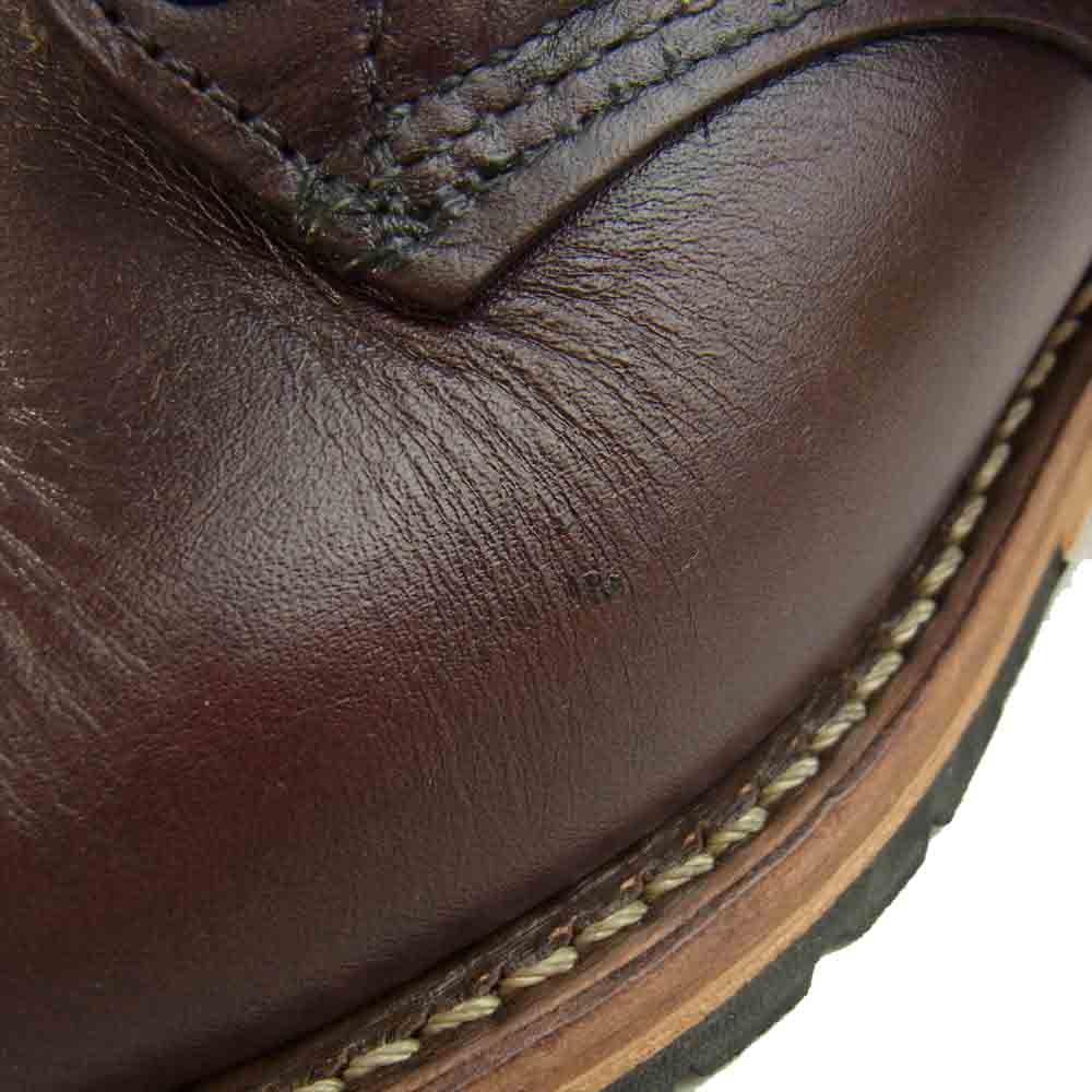 RED WING レッドウィング 9011 BECKMAN ベックマン ブーツ プレーントゥ ブラックチェリー ダークブラウン系 26cm【中古】