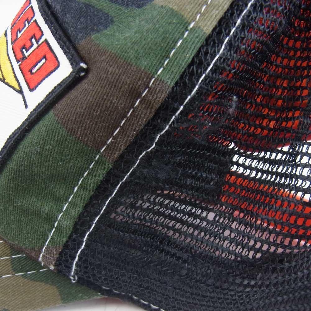 Buzz Rickson's バズリクソンズ LOCKHEED メッシュ トラッカー キャップ 帽子 カーキ系 ブラック系 オレンジ系【中古】
