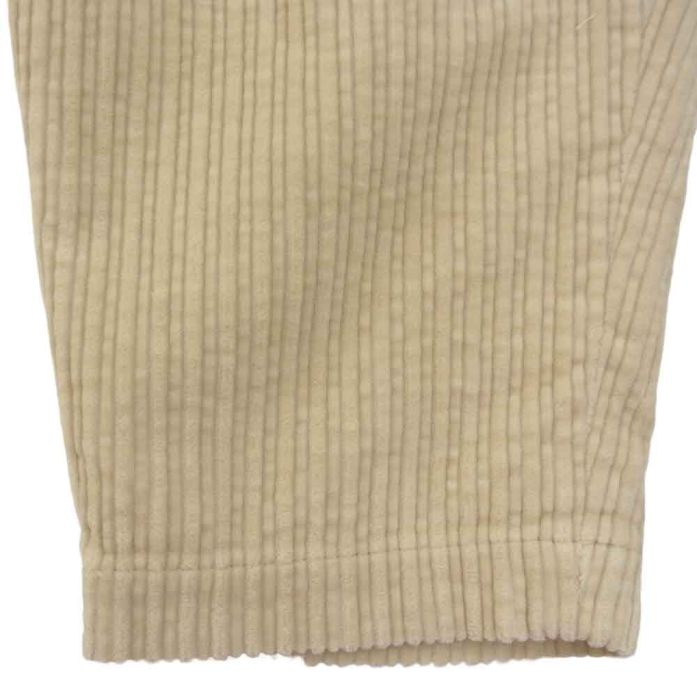 COOTIE クーティー 20AW CTE-20A108 ランダムコーデュロイ 1タック イージーパンツ ベージュ系 M【美品】【中古】